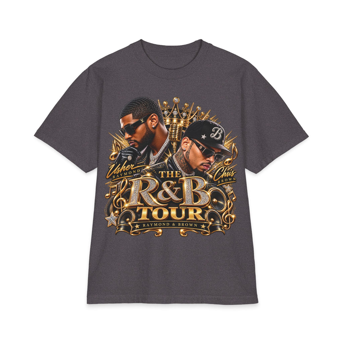 R&B Tour Graphic Tee | Concert Vintage Portrait Design
