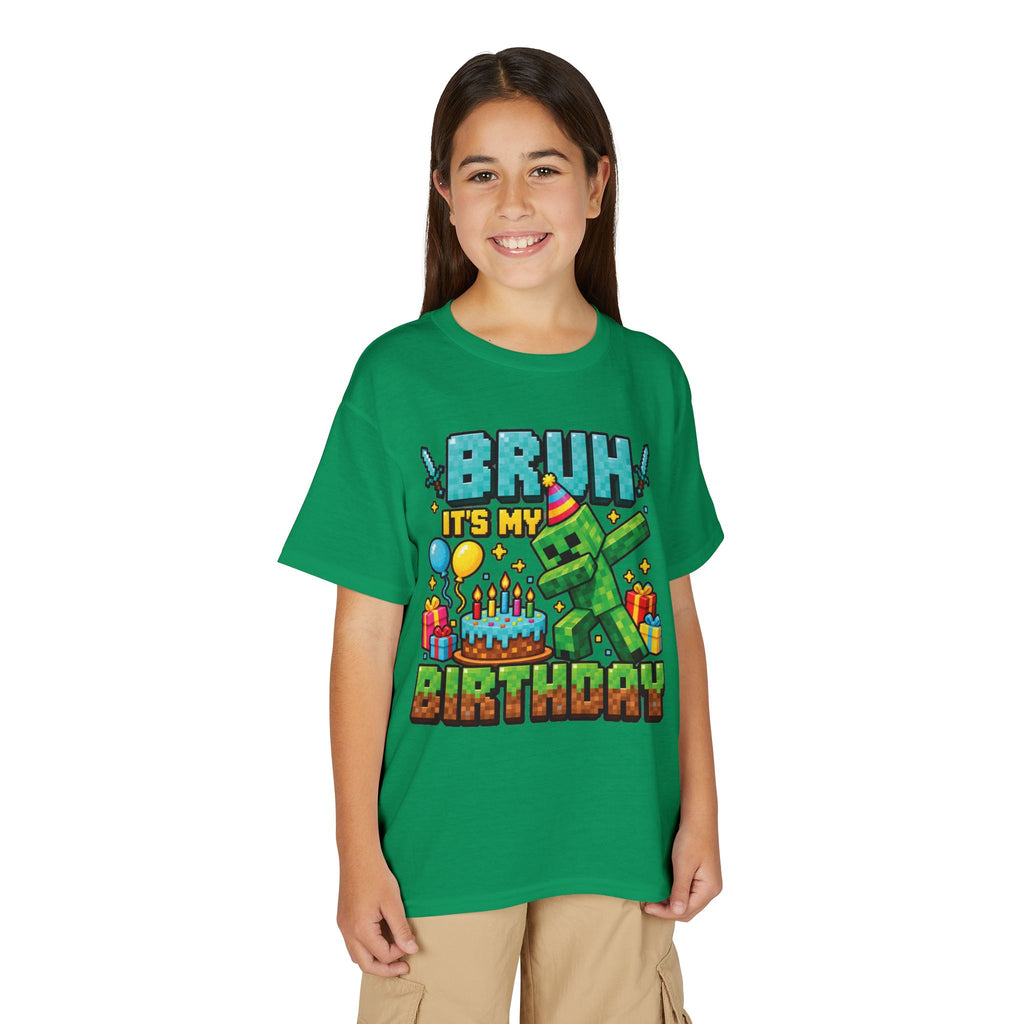 Broh It’s My Birthday Youth T-Shirt – Fun 7th Birthday Party Shirt