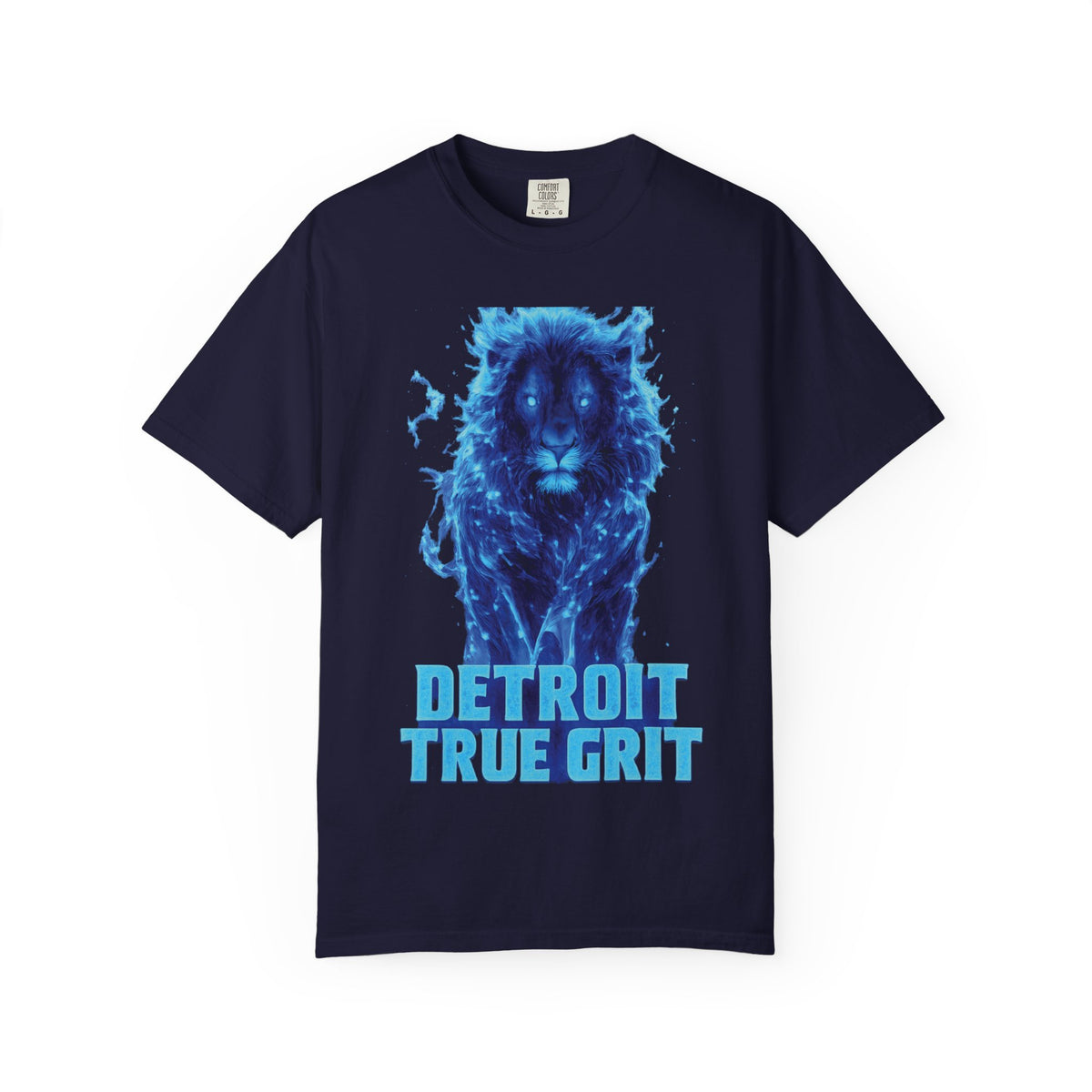 Blue Lion Detroit True Grit T-Shirt | City Pride Tee