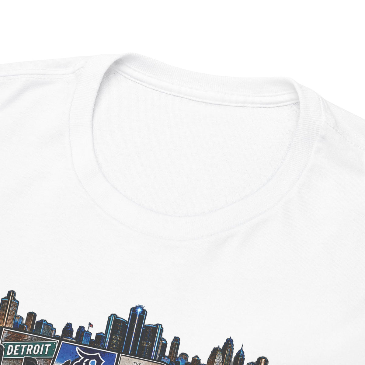 Detroit skyline collage T-Shirt | Detroit Michigan Motor City Tee
