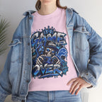 Game Over Skull Gamer Tee | Video Game Controller Graphic Shirt