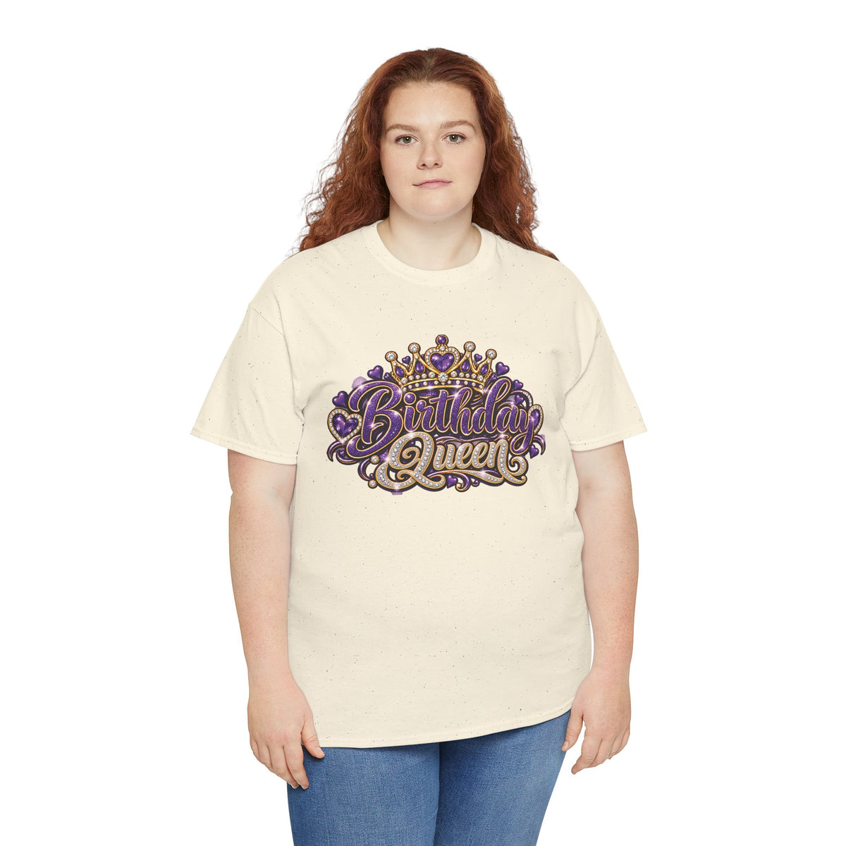 Birthday Purple Queen Graphic T-Shirt