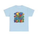 Different Is Beautiful Autism Puzzle Heart T-Shirt | Neurodiversity Awareness Tee