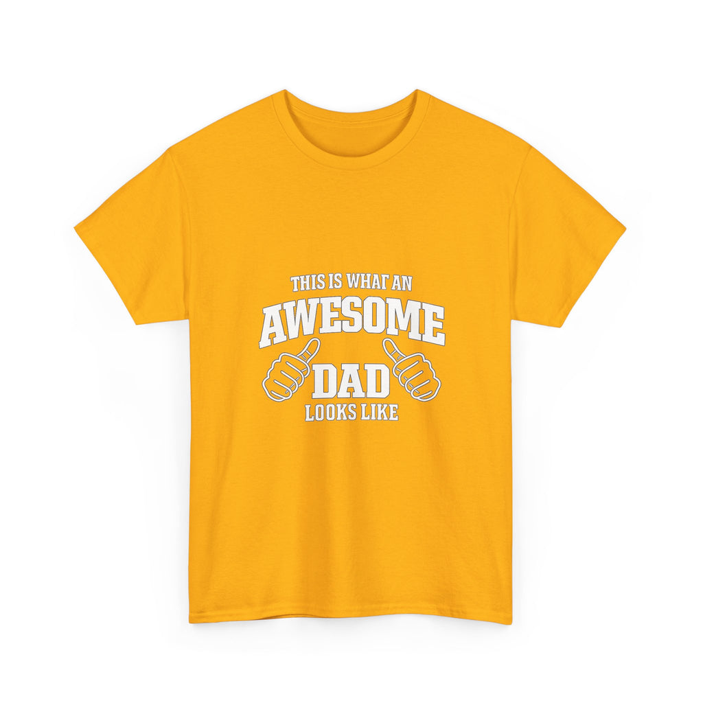 Awesome Dad T-Shirt | "This Is What An Awesome Dad Looks Like", Fathers Day Tee