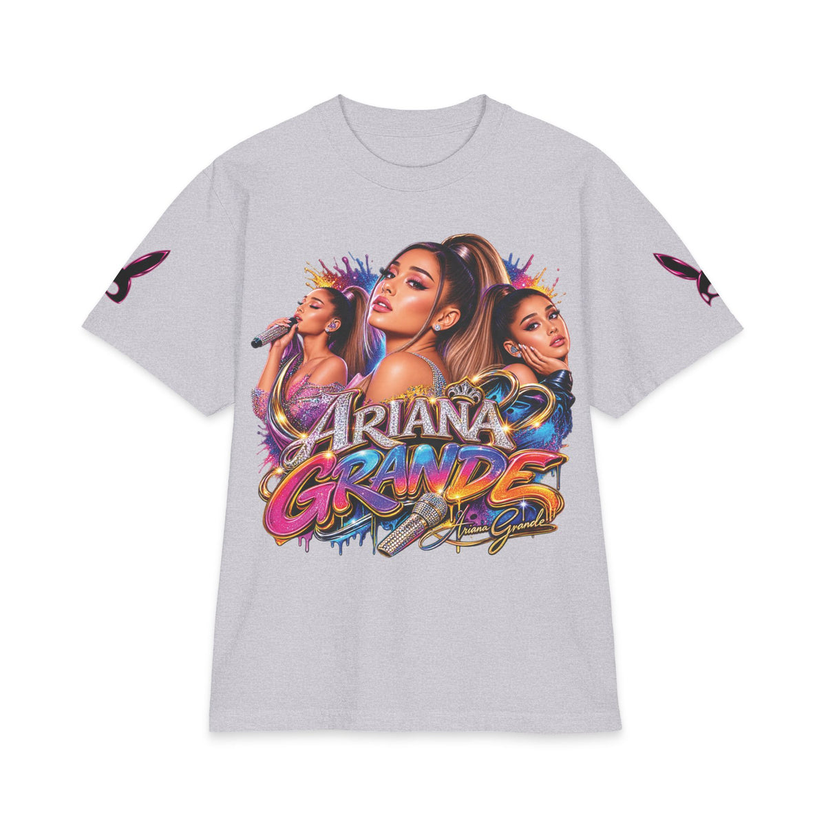 Ariana Graphic Tee | Celebrity Portrait T-Shirt