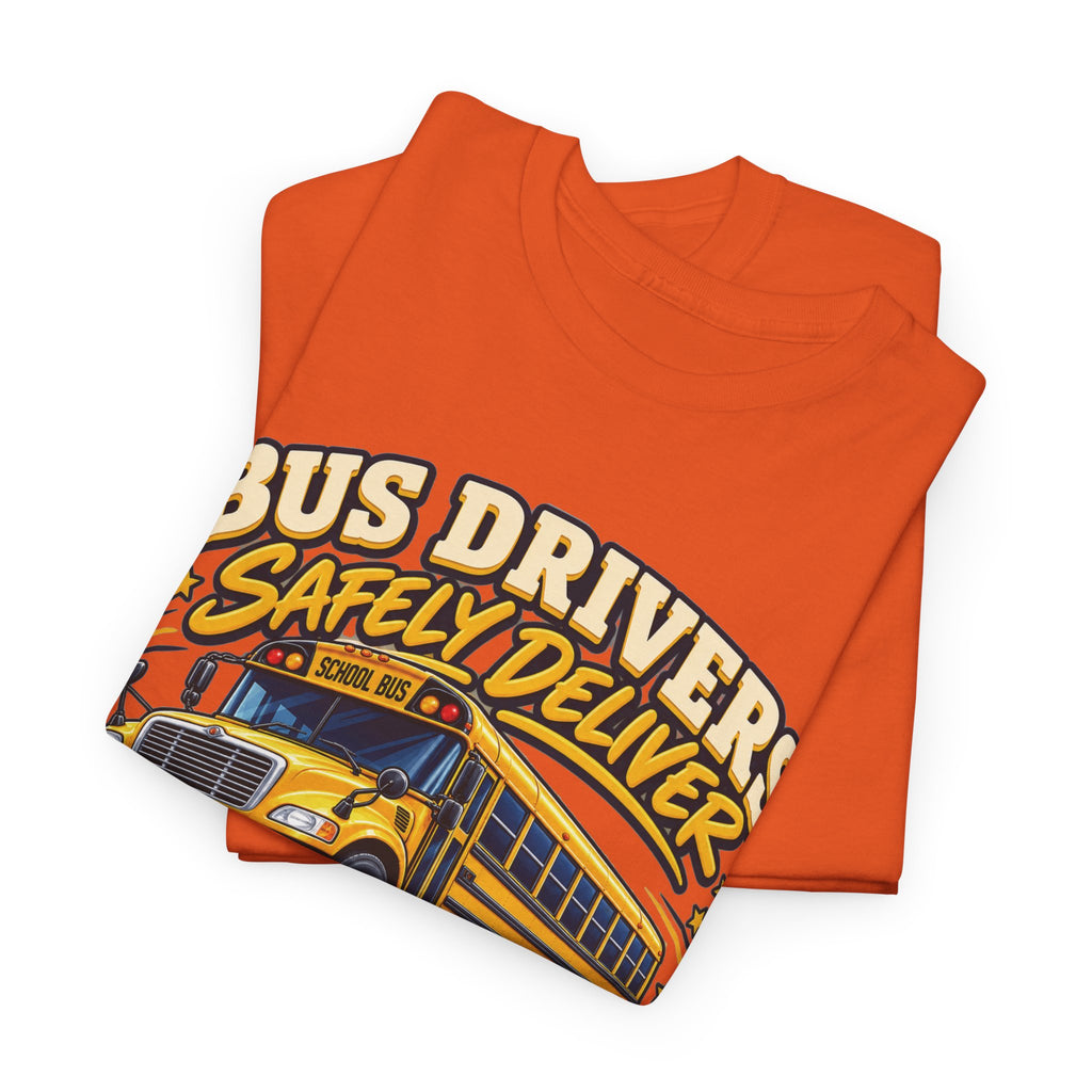 Bus Drivers Safely Deliver Futures Graphic T-Shirt