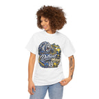 Detroit Michigan Lion Cityscape Graphic T-Shirt
