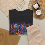 Horror Mask Graffiti Tee | Spooky Season Halloween Slasher Skull Vampire Werewolf