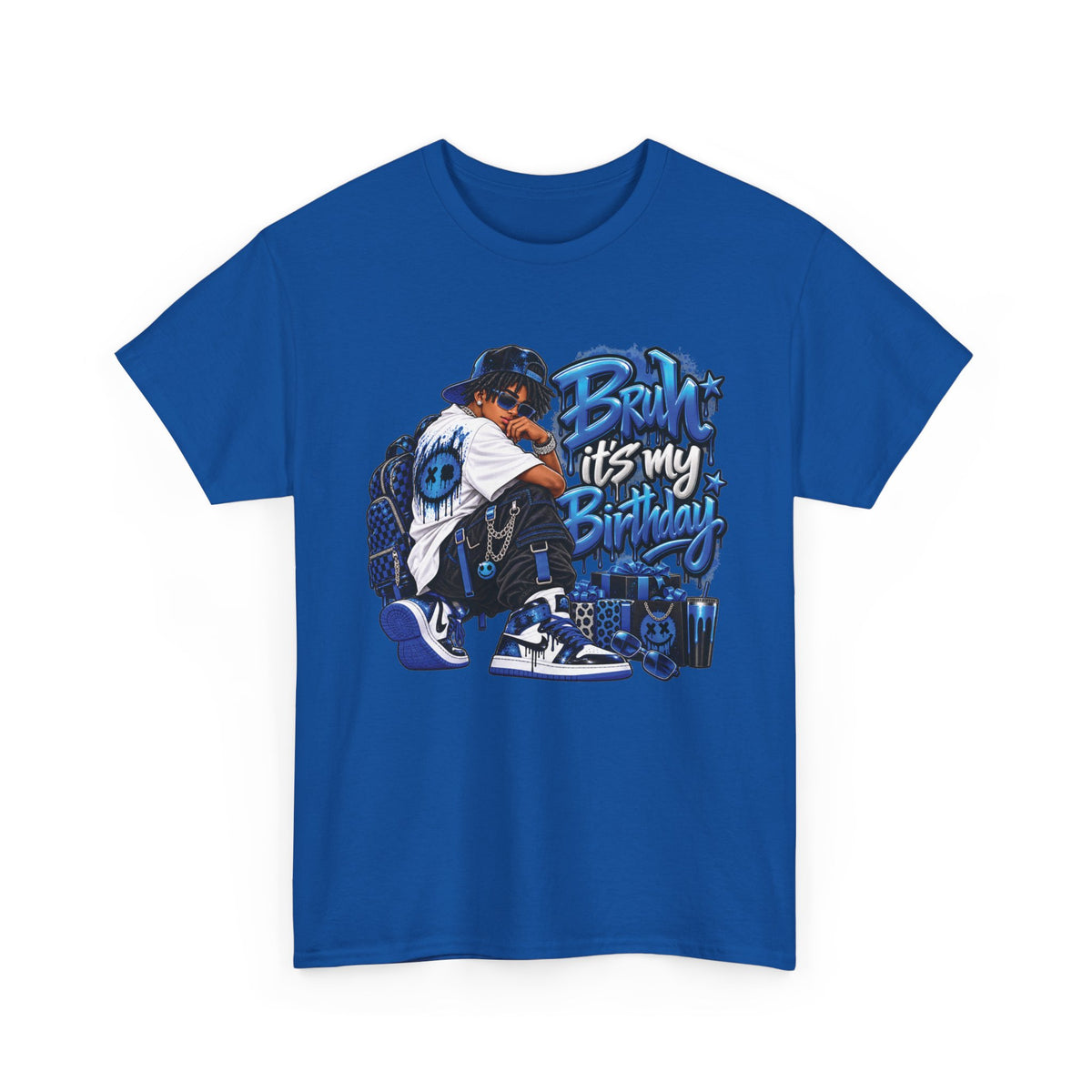 Bruh It’s My Birthday Graphic T-Shirt