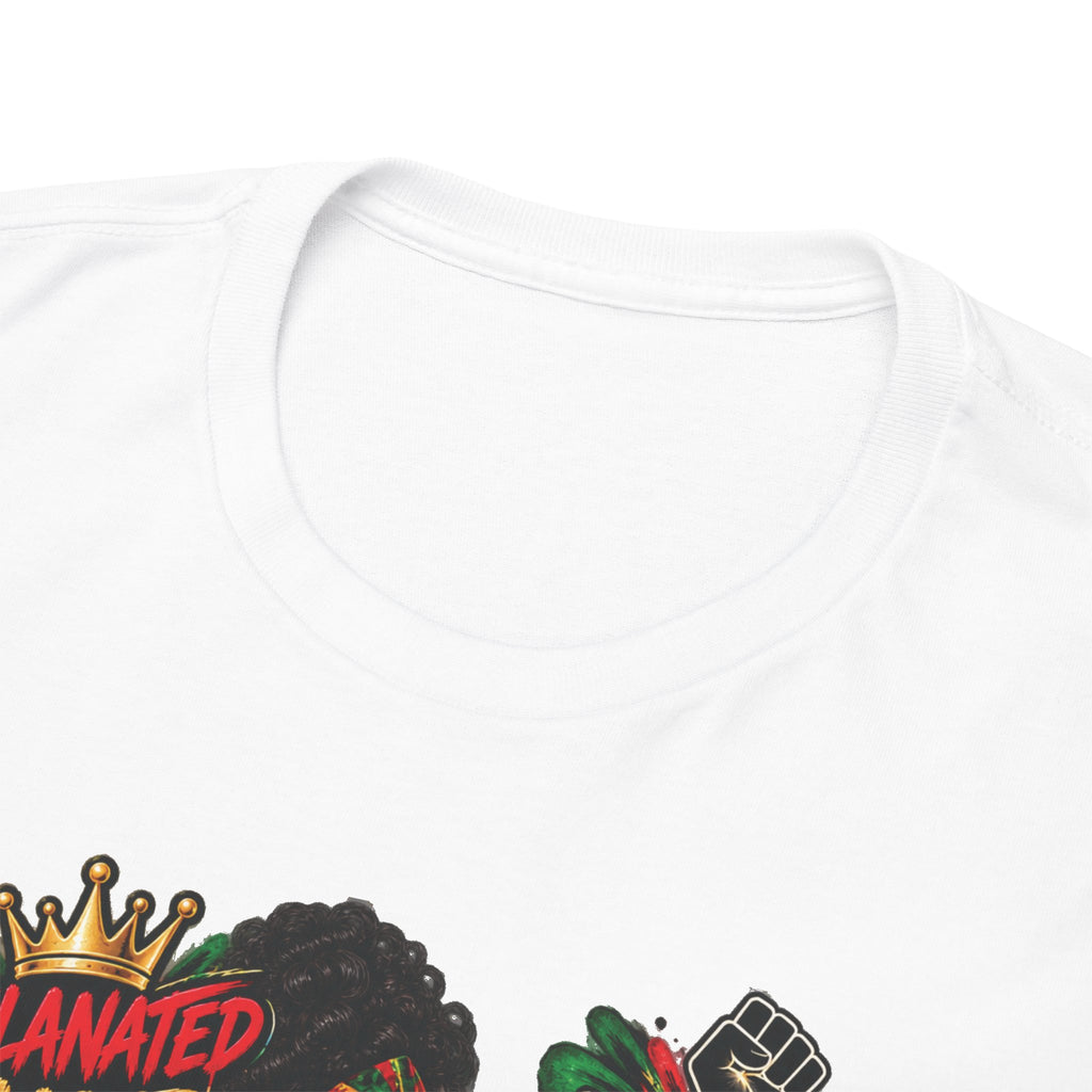 Melanated Made Rooted Grace T-Shirt | Celebrating Me graphic tee