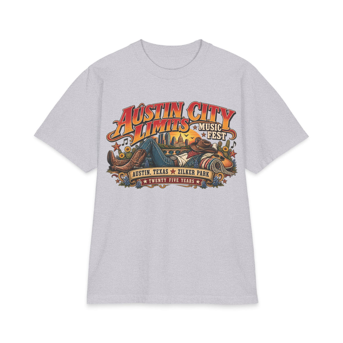 Austin City Limits Festival T-Shirt | Austin Texas Zilker Park Music Tee
