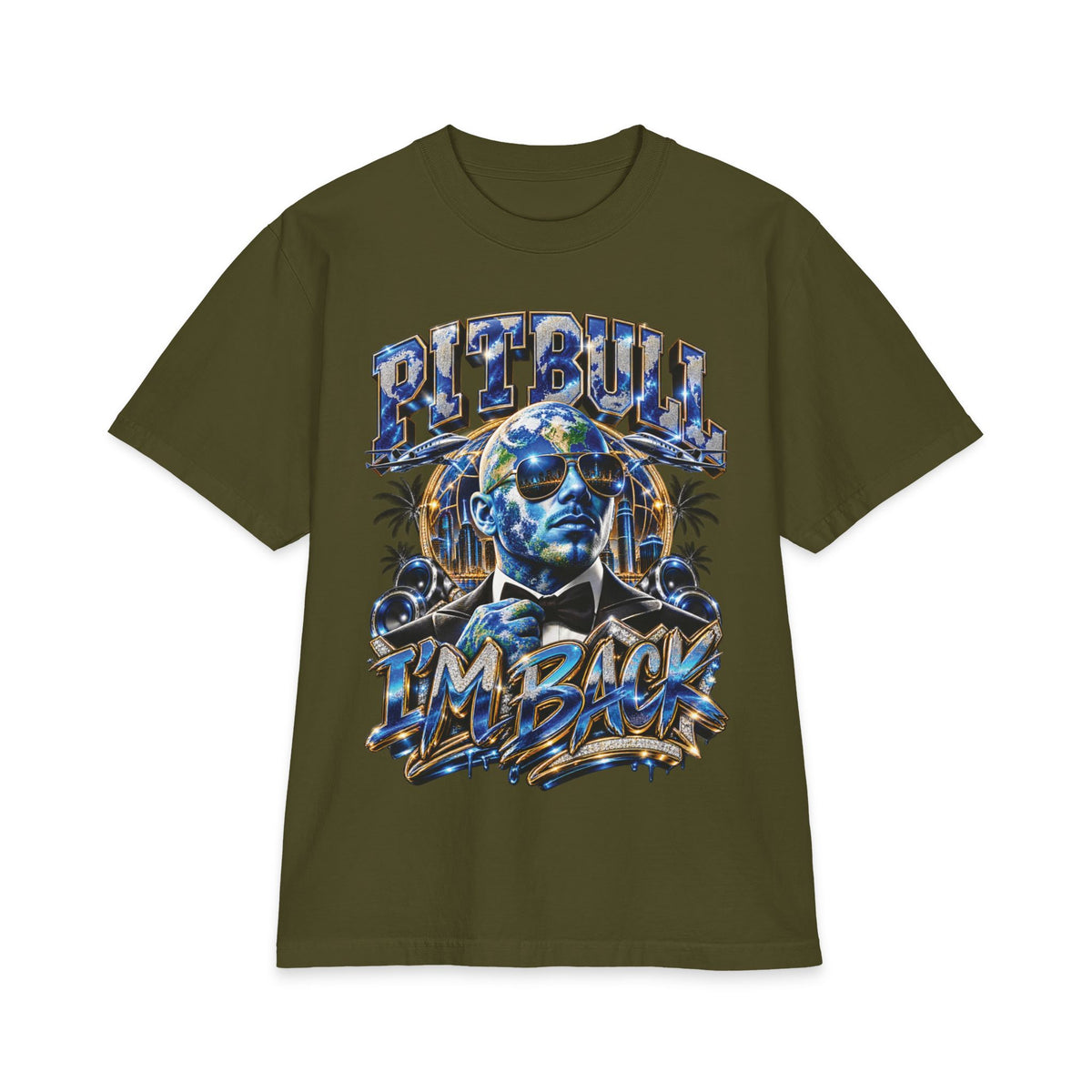 Pitbull I'm Back T-Shirt | Music Artist Tribute Shirt