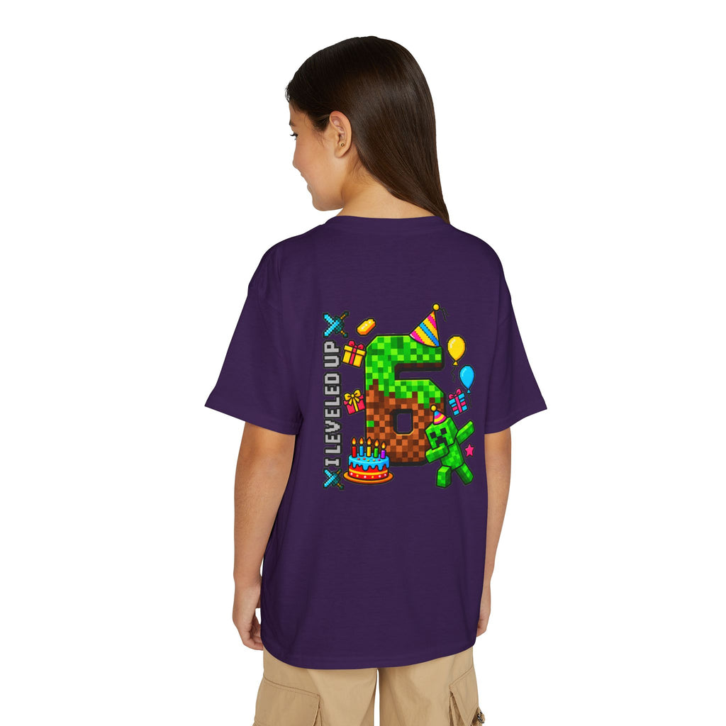 Bruh It’s My Birthday Youth T-Shirt – Pixel Gaming Birthday Shirt