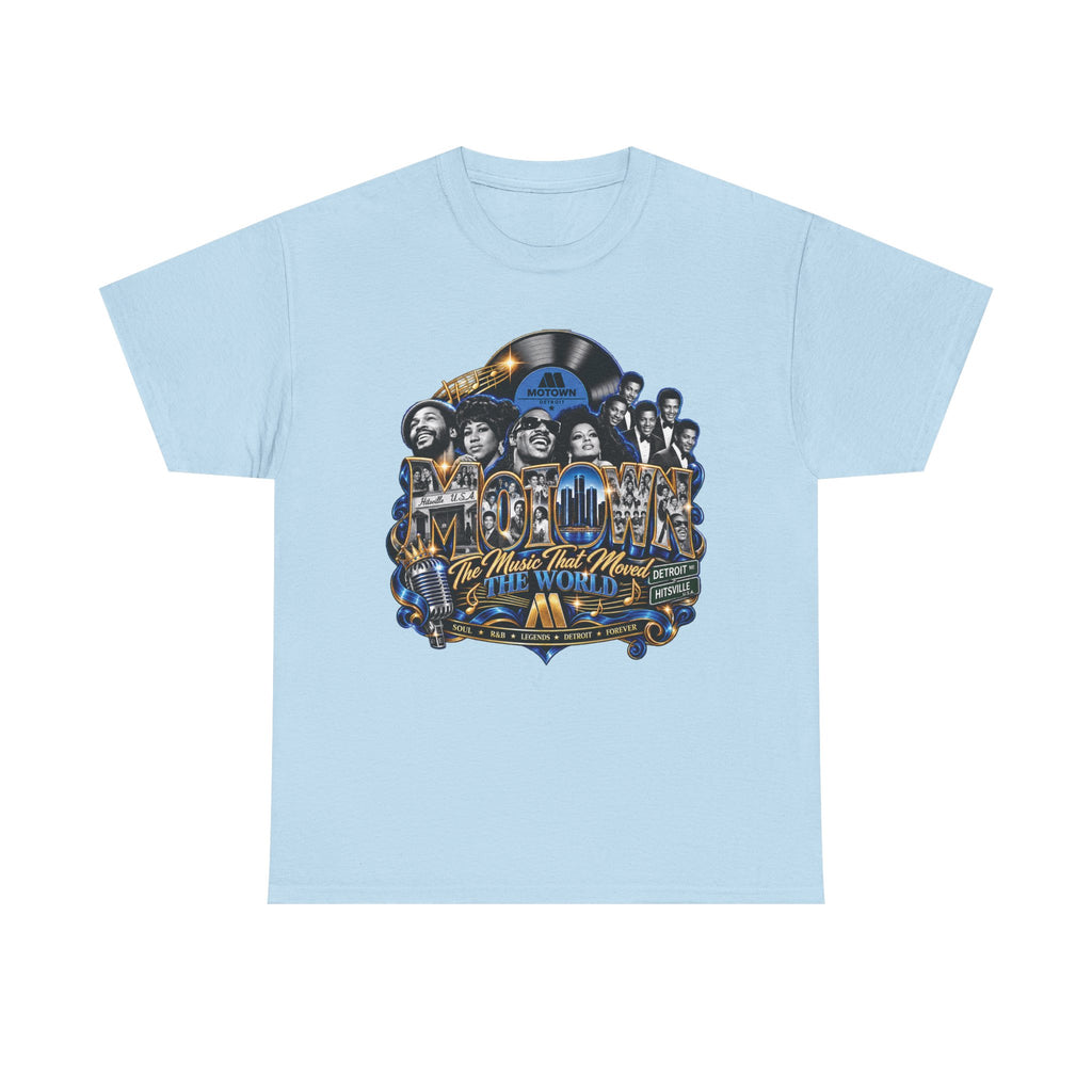 Motown Legends Tee | Detroit Graffiti Back