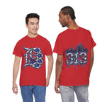 Detroit Brass Knuckles graphic tee | 313 Skyline Drip T-Shirt