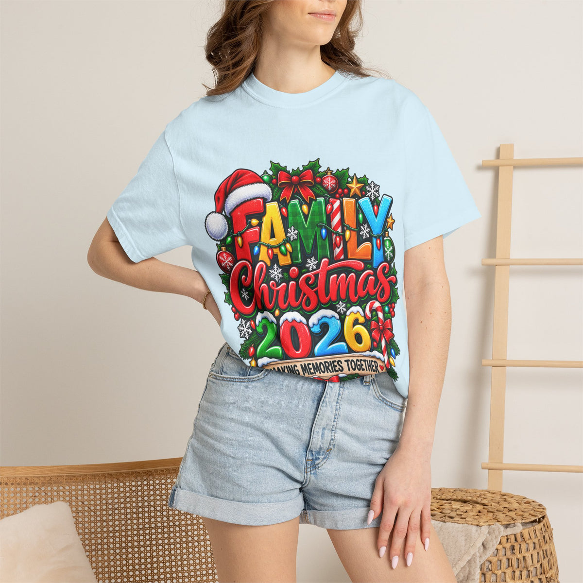 Family Christmas 2026 T-shirt | Making Memories Together