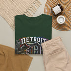 Detroit D Skyline Determined True Grit T-Shirt | City Pride Tee