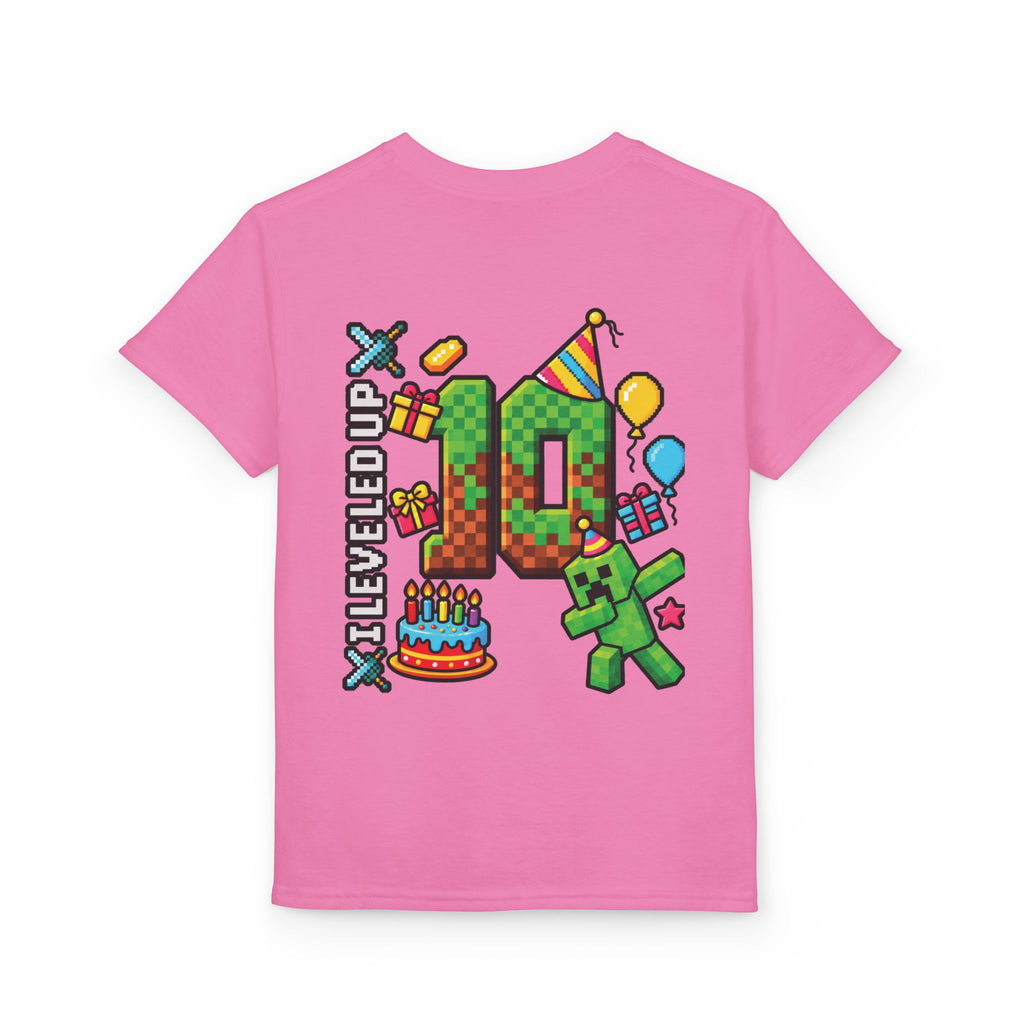 Minecraft-Inspired “Bruh, It’s My Birthday” Youth T-Shirt