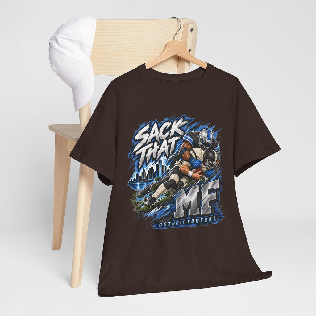 Sack That MF Lions football Graphic T-Shirt