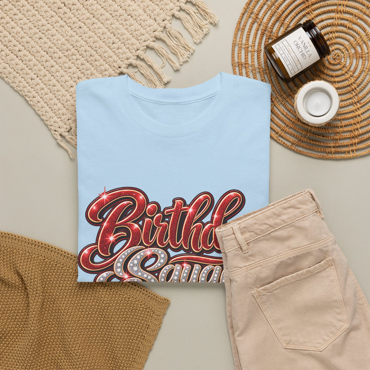 Birthday Squad Graphic T-Shirt