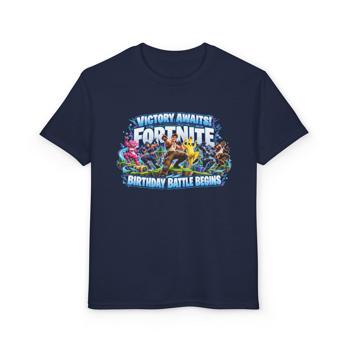 Victory Royale Fortnite Birthday Battle Begins Youth T-Shirt