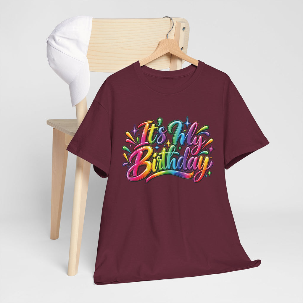 It’s My Birthday Colorful Celebration T-Shirt