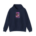 Afro Girl Reading Book Hoodie | Literary Pride, Purple Graphic