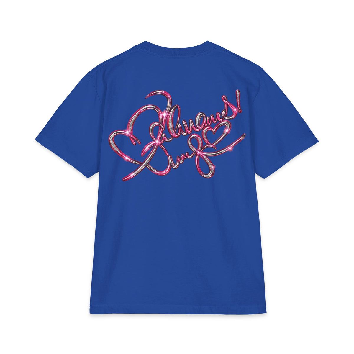 Ariana Blue Retro Pop Star Graphic Tee | Short Sleeve T-Shirt