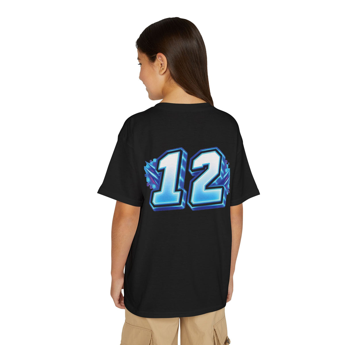Fortnite Birthday Battle Begins Youth T-Shirt – Custom Number 12