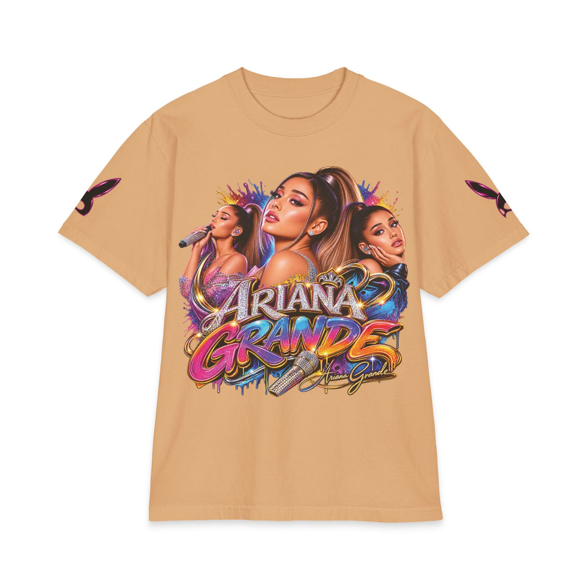 Ariana Graphic Tee | Celebrity Portrait T-Shirt