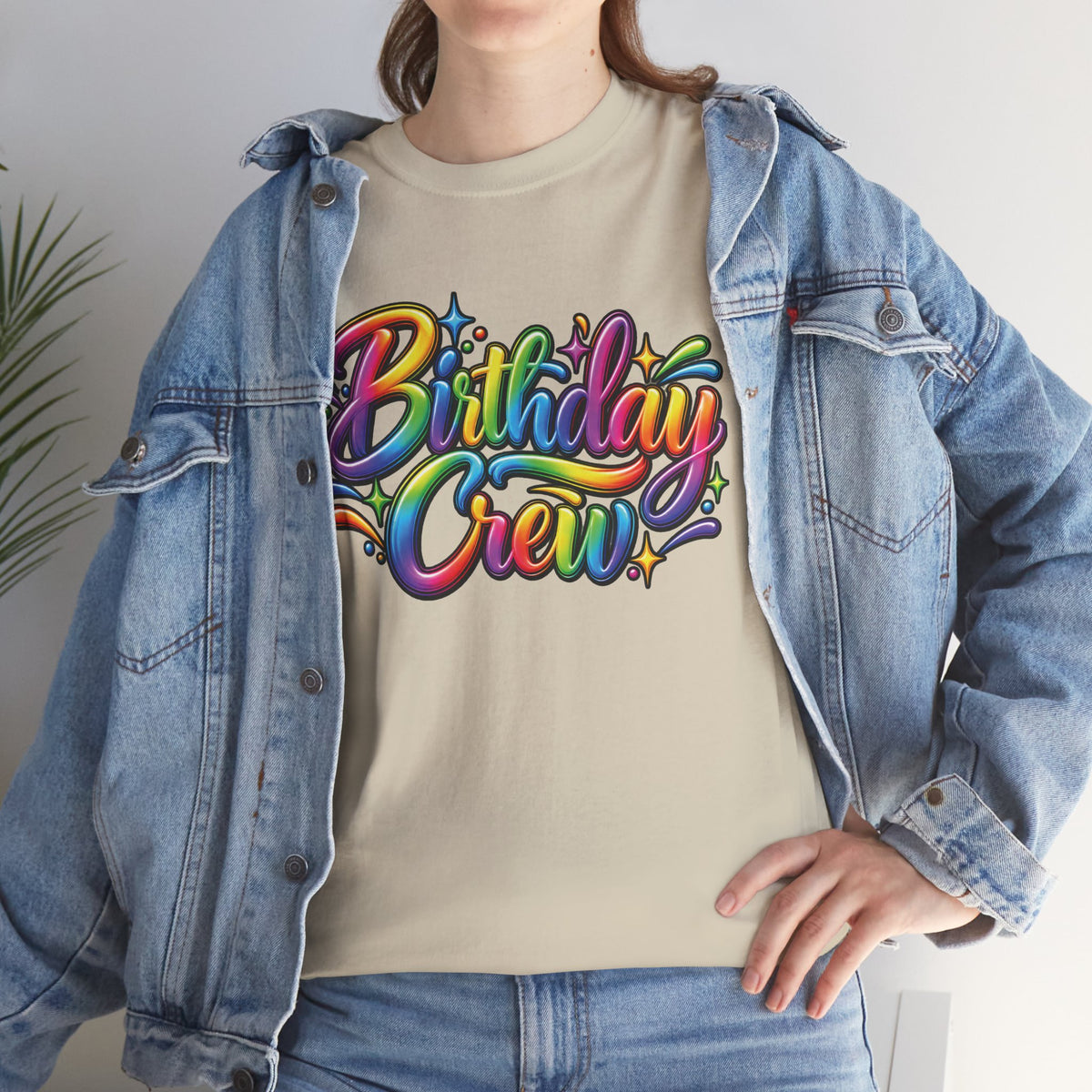 Birthday Crew Colorful Celebration T-Shirt