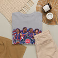 Detroit Pistons Basketball Players Tee | NBA Retro Team Graphic