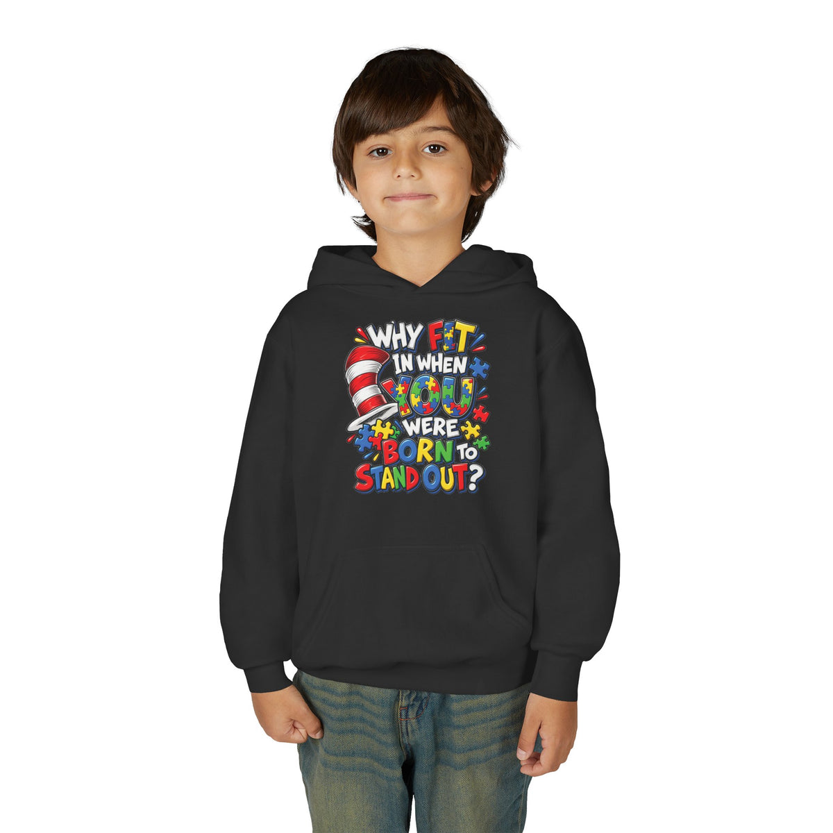 Youth Heavy Blend Hooded Sweatshirt