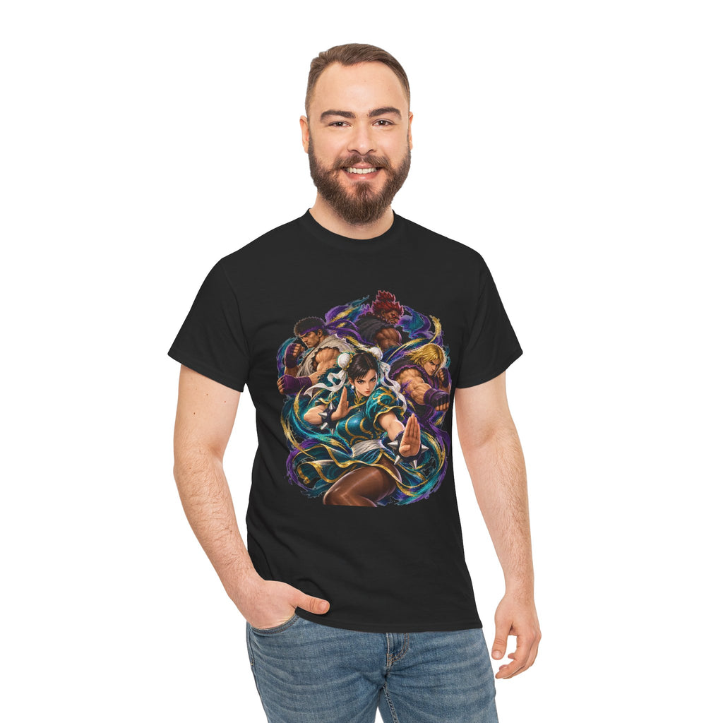 Street Fighter Characters Graphic T-Shirt