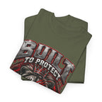 Built to Protect Her Peace Couples Graphic T-Shirt