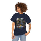 Detroit D Skyline Determined True Grit T-Shirt | City Pride Tee