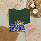 Birthday Blue Queen Crown Graphic Tee