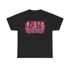 Horror Icons We Wear Pink Tee | October Breast Cancer Awareness Shirt