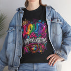 Loud & Unapologetic T-Shirt | Colorful Graffiti Typography, Bold Street Art Tee