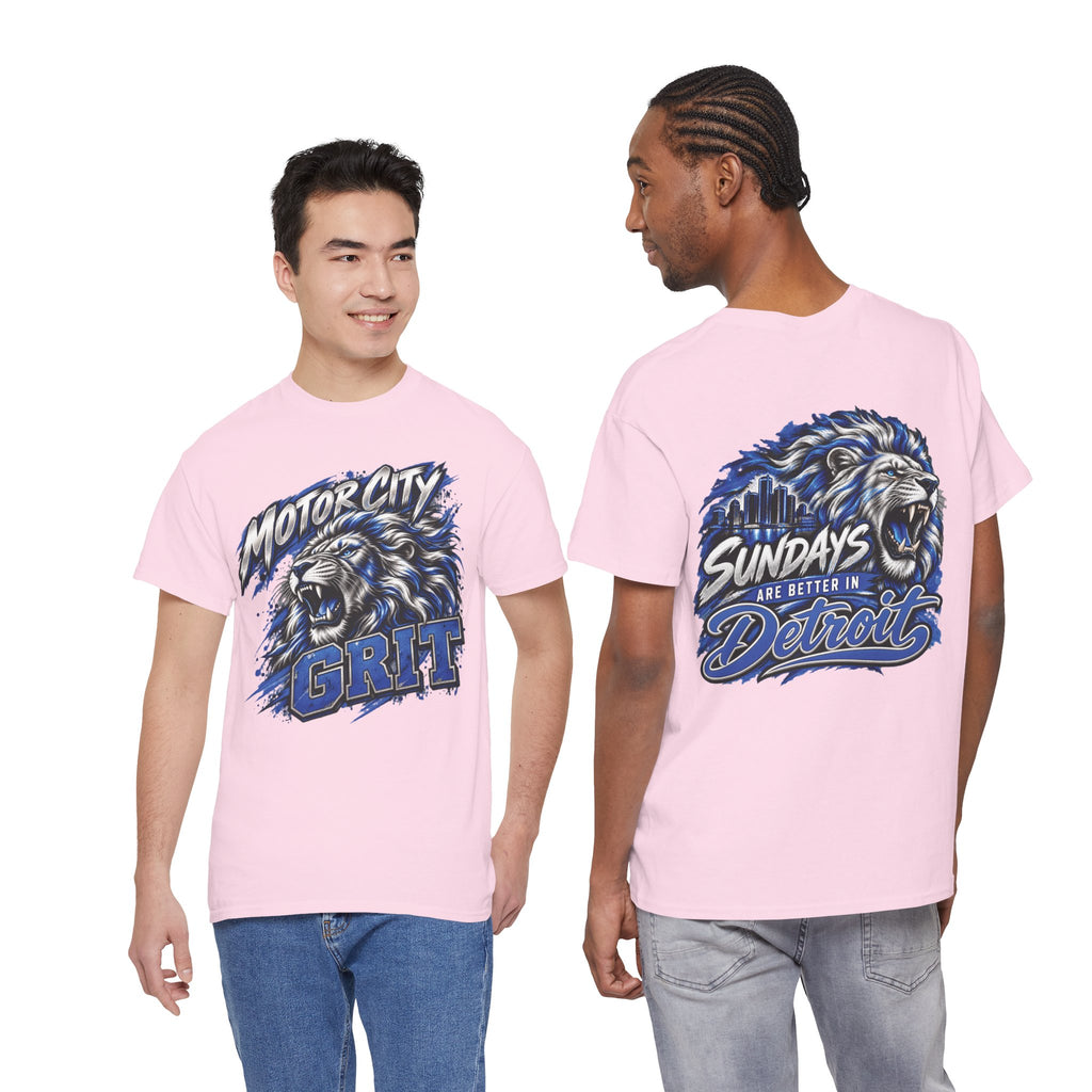 Detroit Motor City Grit & Sundays Are Better in Detroit T-Shirt