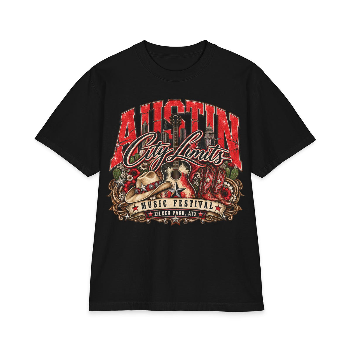 Austin City Limits Music Festival T-Shirt | Band Lineup Tee