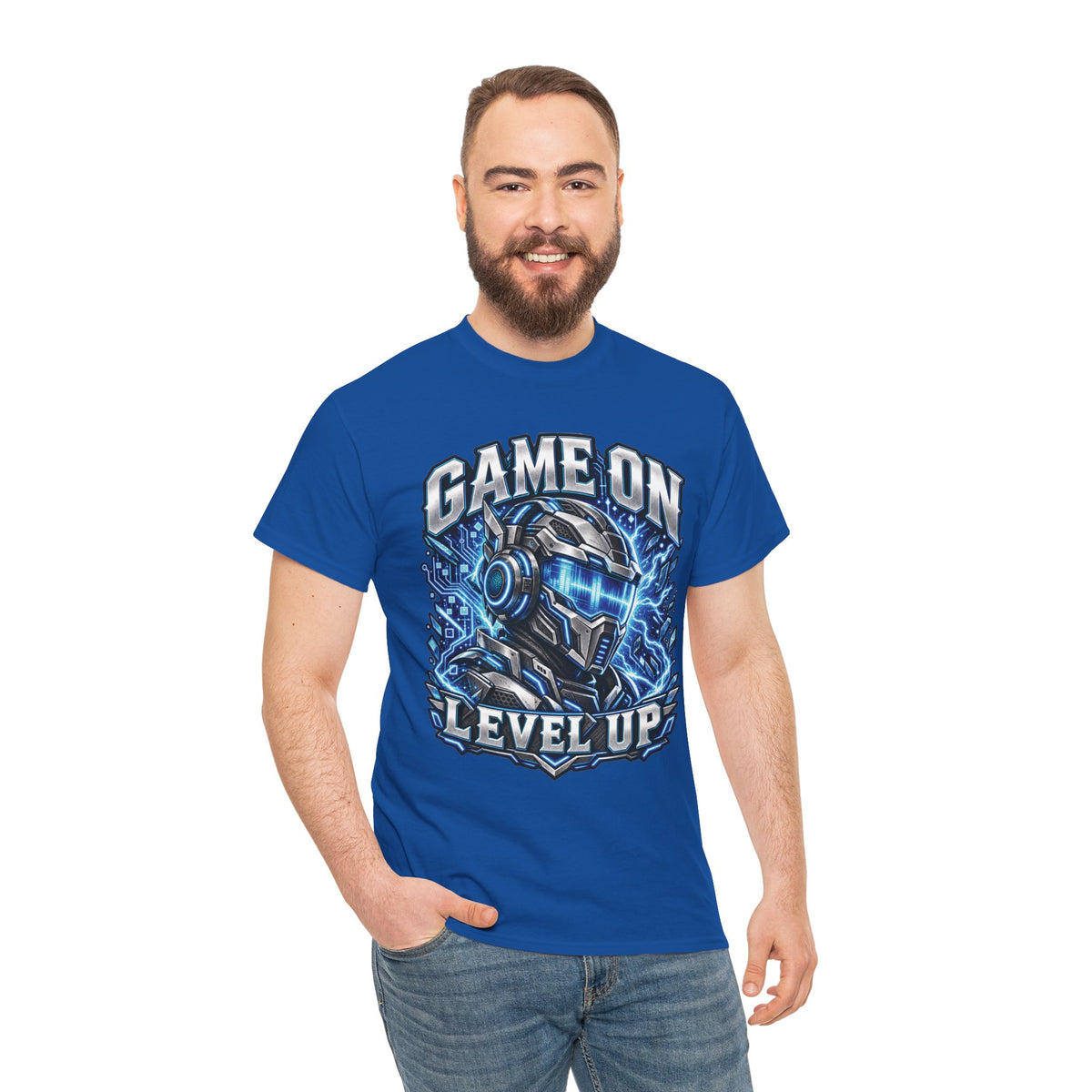 Game On Level Up Gamer Graphic T-Shirt