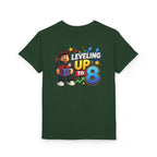 Roblox Birthday Youth T-Shirt – Leveling Up to 8 Gamer Birthday Shirt