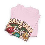 Balls Deep in Christmas Spirit Graphic Tee