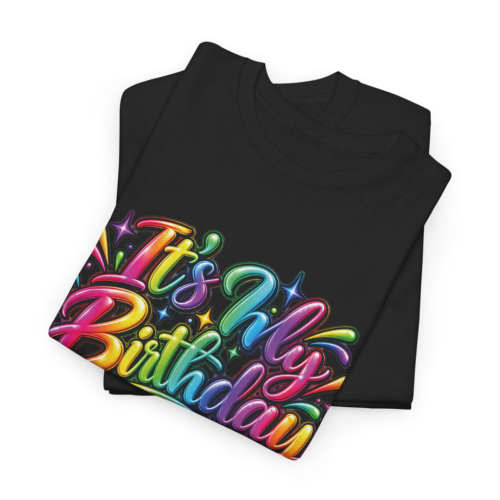 It’s My Birthday Colorful Celebration T-Shirt