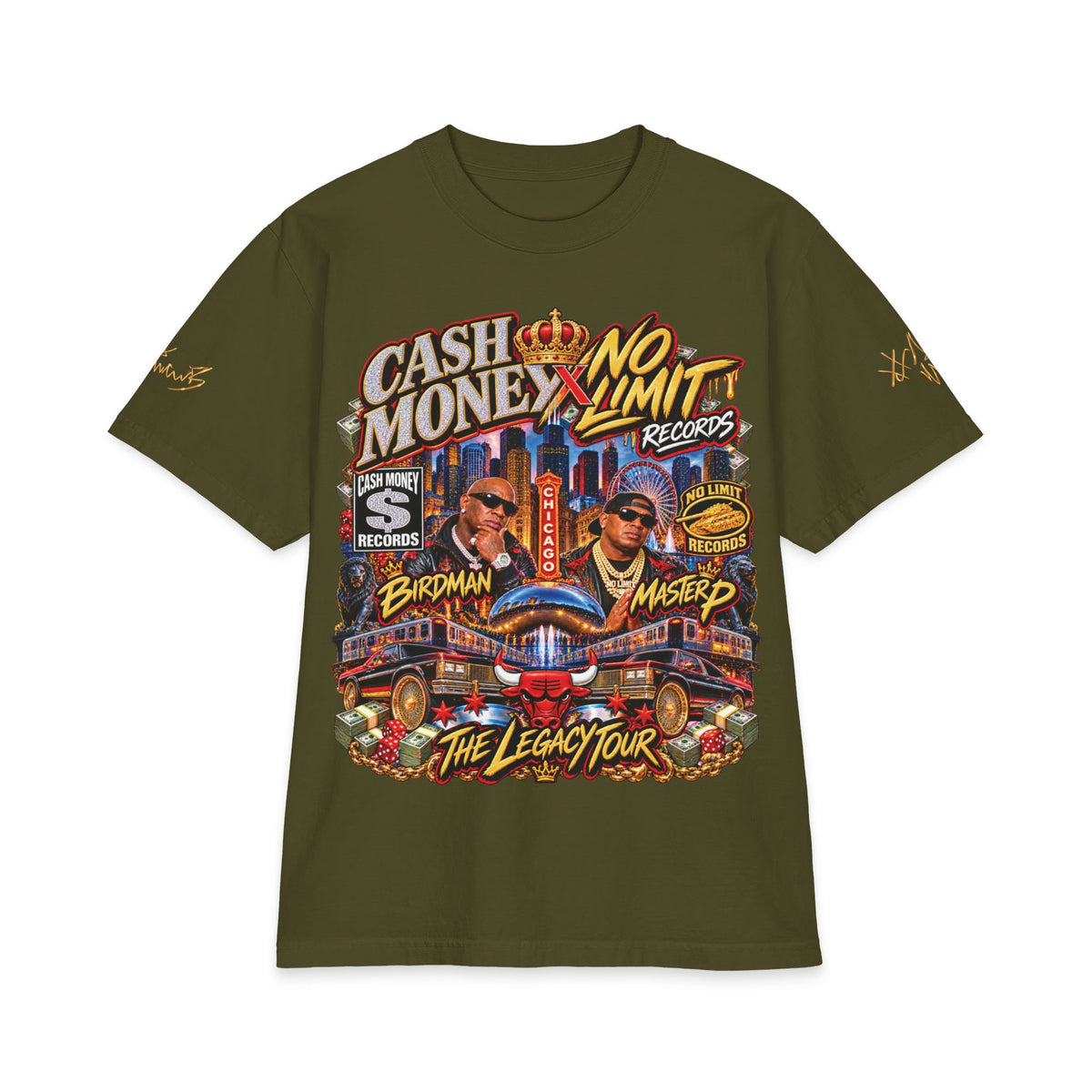 No Limit Cash Money Tour Short Sleeve | Vintage Hip Hop Tour Tee