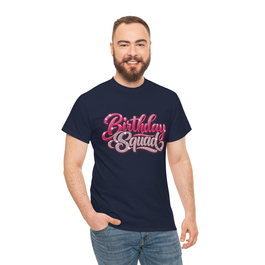 Birthday Squad Graphic T-Shirt