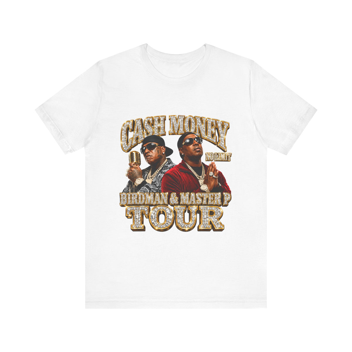 Cash Money Tour T-Shirt | Vintage Rap Poster Tee