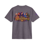 Descendants and Zombies Worlds Collide cographic T-Shirt | Descendants 3 Zombies logo tee