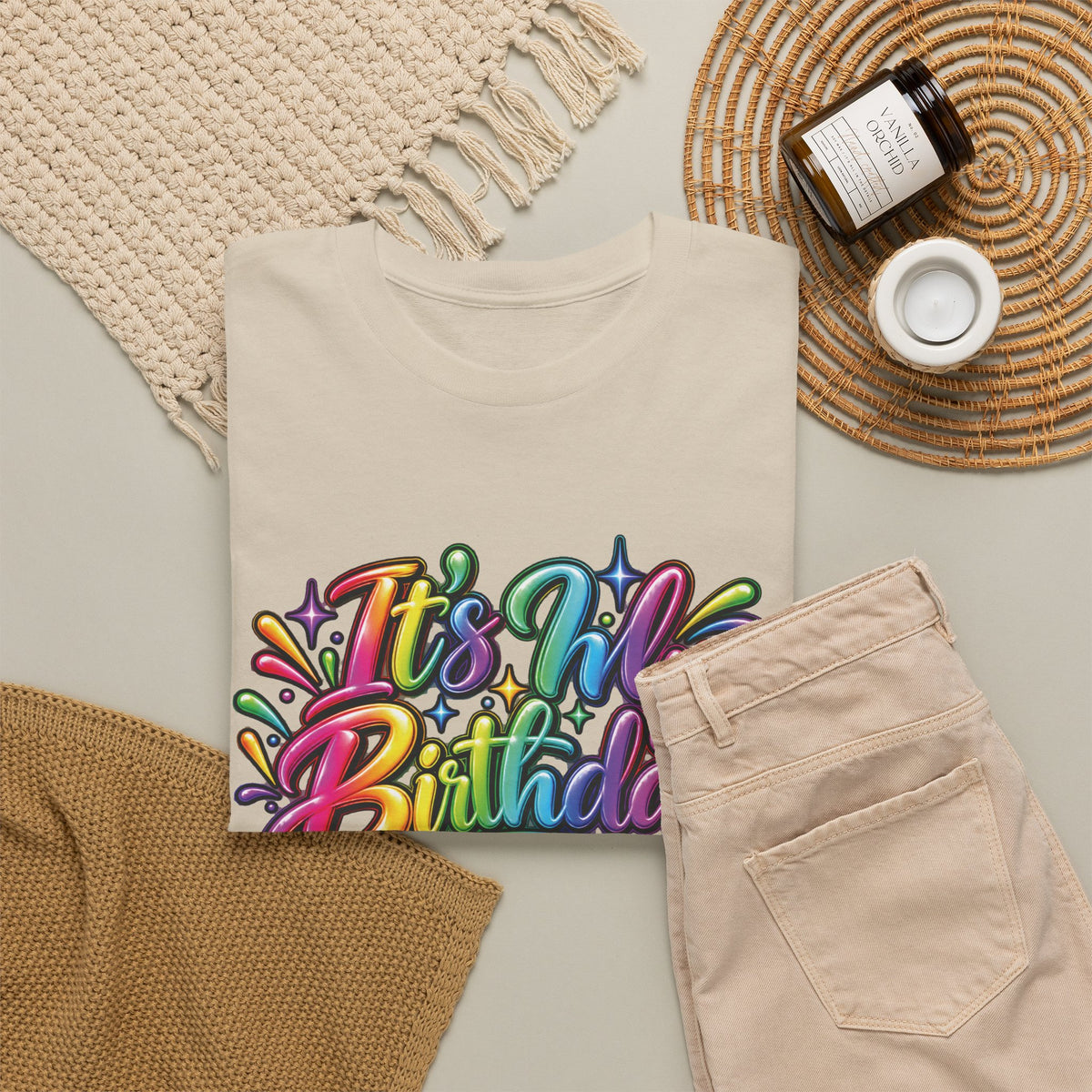It’s My Birthday Colorful Celebration T-Shirt